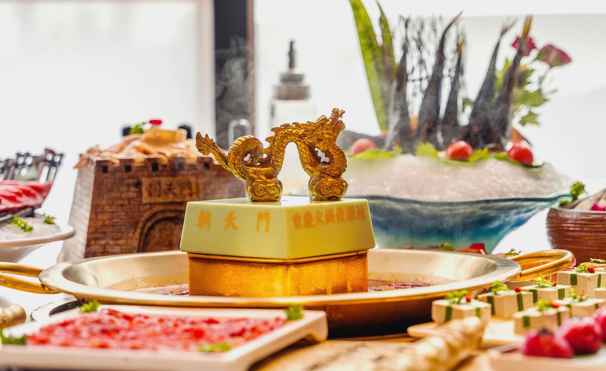 黃瓜條圣誕樹，圣誕氣氛火鍋菜品，氛圍感拉滿！